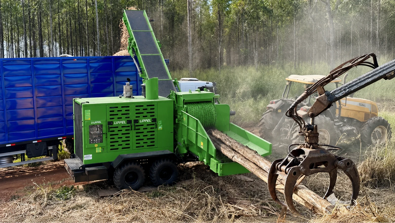 Heavy Wood & Branch Chippers