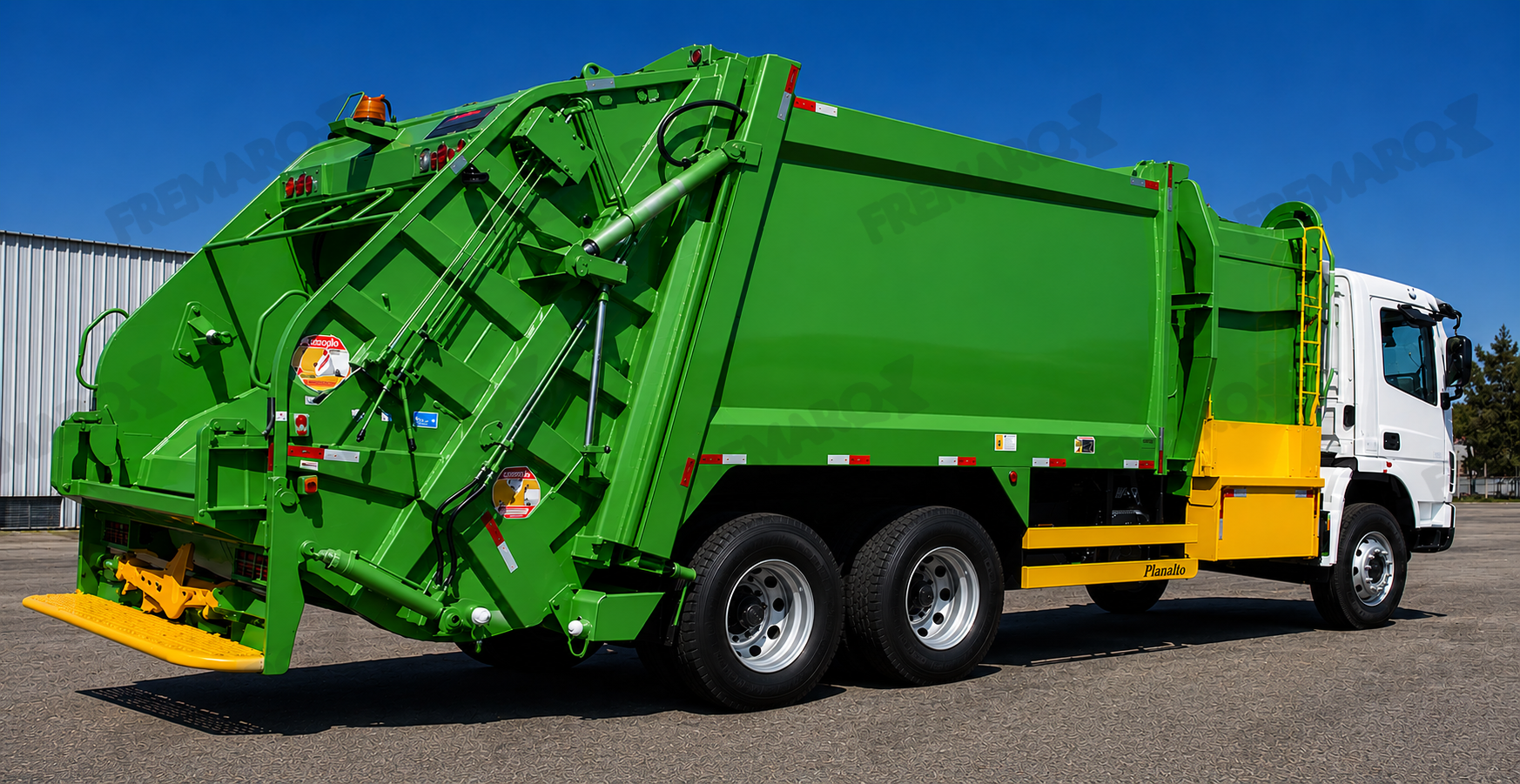 Side-Loading Garbage Compactors
