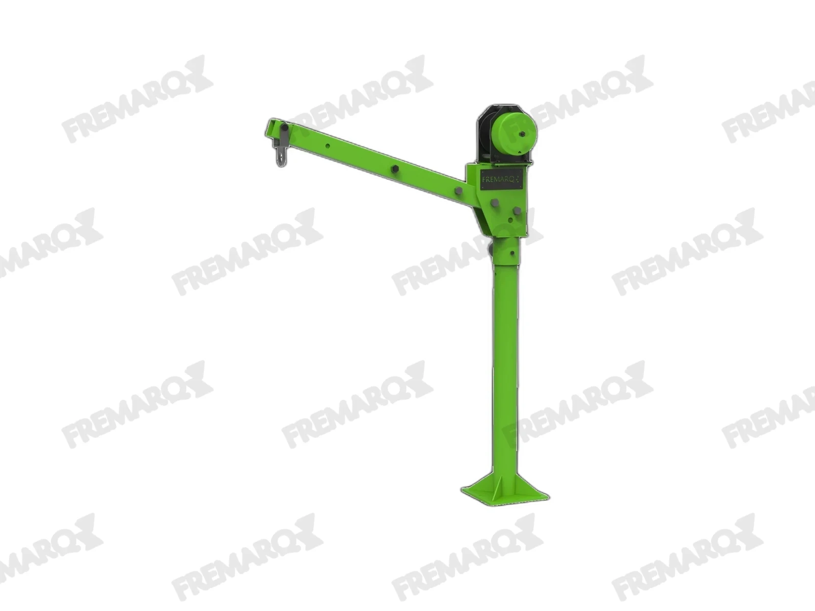 500 kg Telescopic Micro-Crane (Electric Winch)
