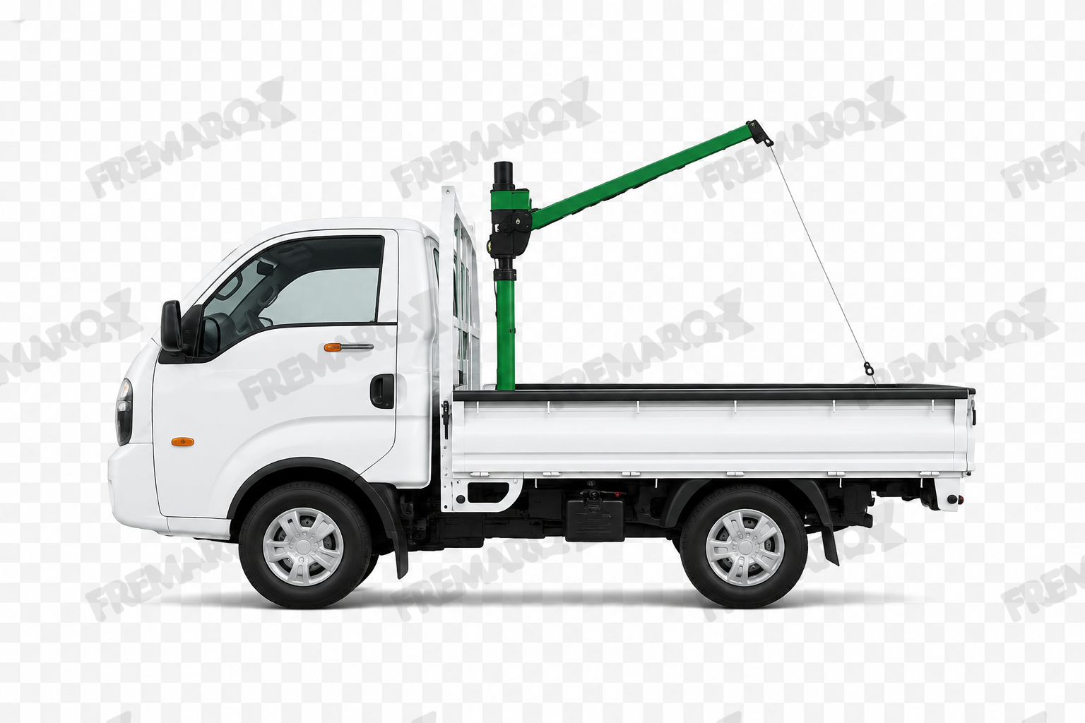 Telescopic Micro-Cranes for LIGHT Trucks