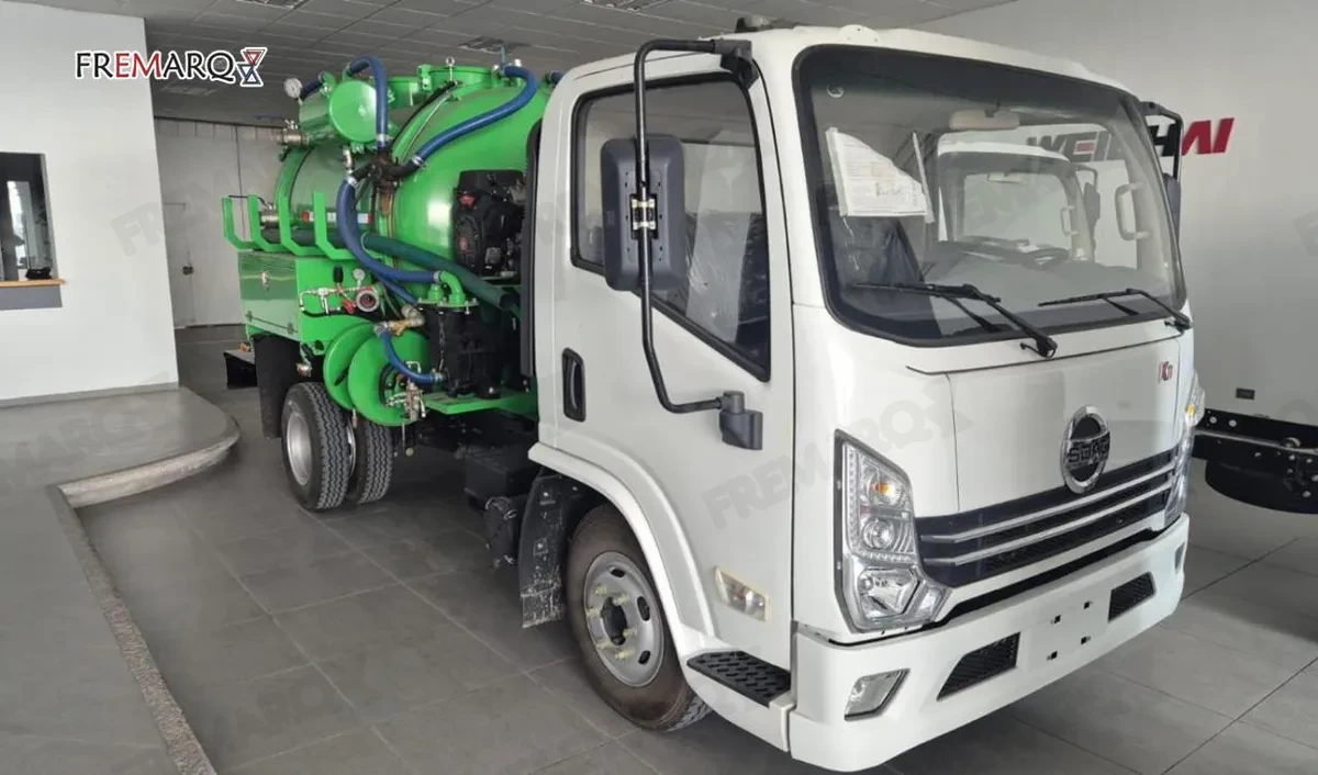 FREMARQ 4 m³ Vacuum Sewer Jetting Truck (Weichai K 7.5)